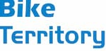 Logo &ldquo;Bike Territory&rdquo; en fondo blanco.