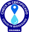 Certificado "Check in" COVID-19 Bioseguro en Colombia.