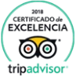 Logotipo de Certificado de Excelencia de TripAdvisor.
