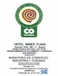 Certificado de calidad tur&iacute;stica del Hotel Andes Plaza en Bogot&aacute;, Colombia.