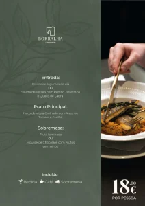 Menu ejecutivo - Borralha Hotel & Spa