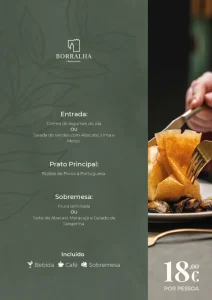 Menu ejecutivo - Borralha Hotel & Spa