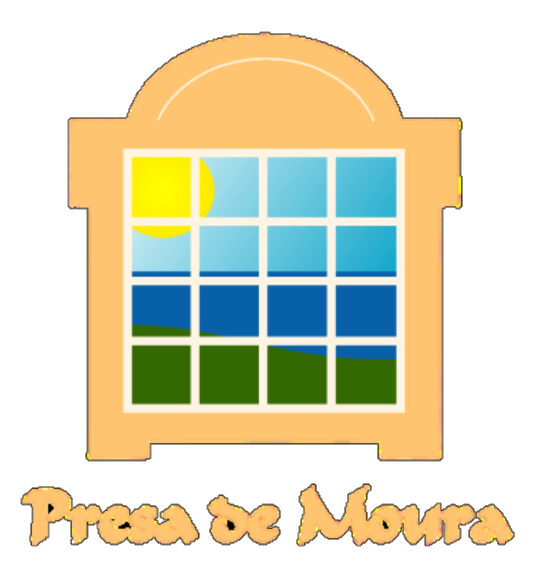 Sunny window logo with "Presa de Moura" text below.