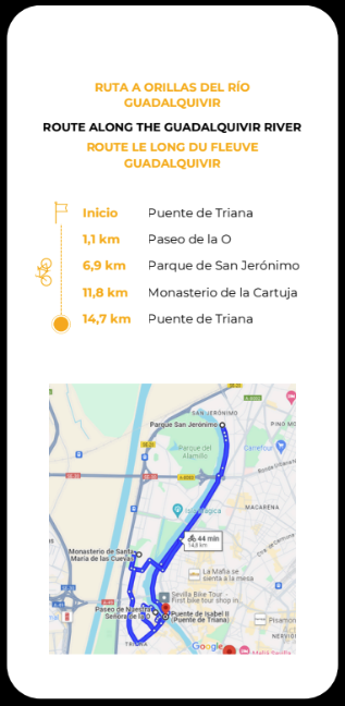 Ruta por el Guadalquivir: Puente de Triana, San Jerónimo y Cartuja