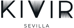 Logo de Kivir Sevilla en letras negras sobre fondo blanco.