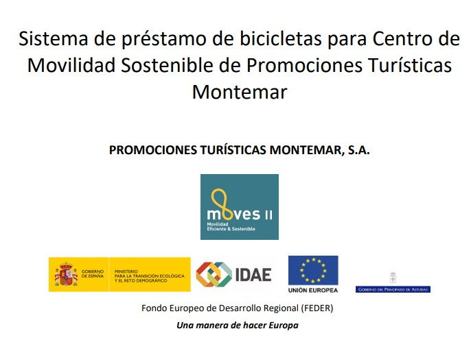 Pr&eacute;stamo de bicicletas para Movilidad Sostenible de Promociones Tur&iacute;sticas.