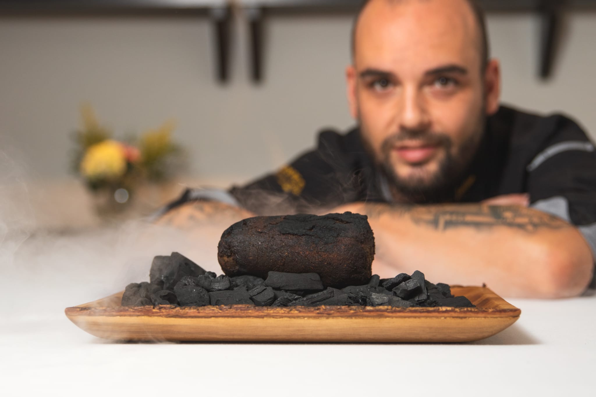El Chef de Hospes Palau de la Mar, Carlos Julián, finalistas para representar a España en el certamen Bocuse d’Or España. - Hospes Hotels