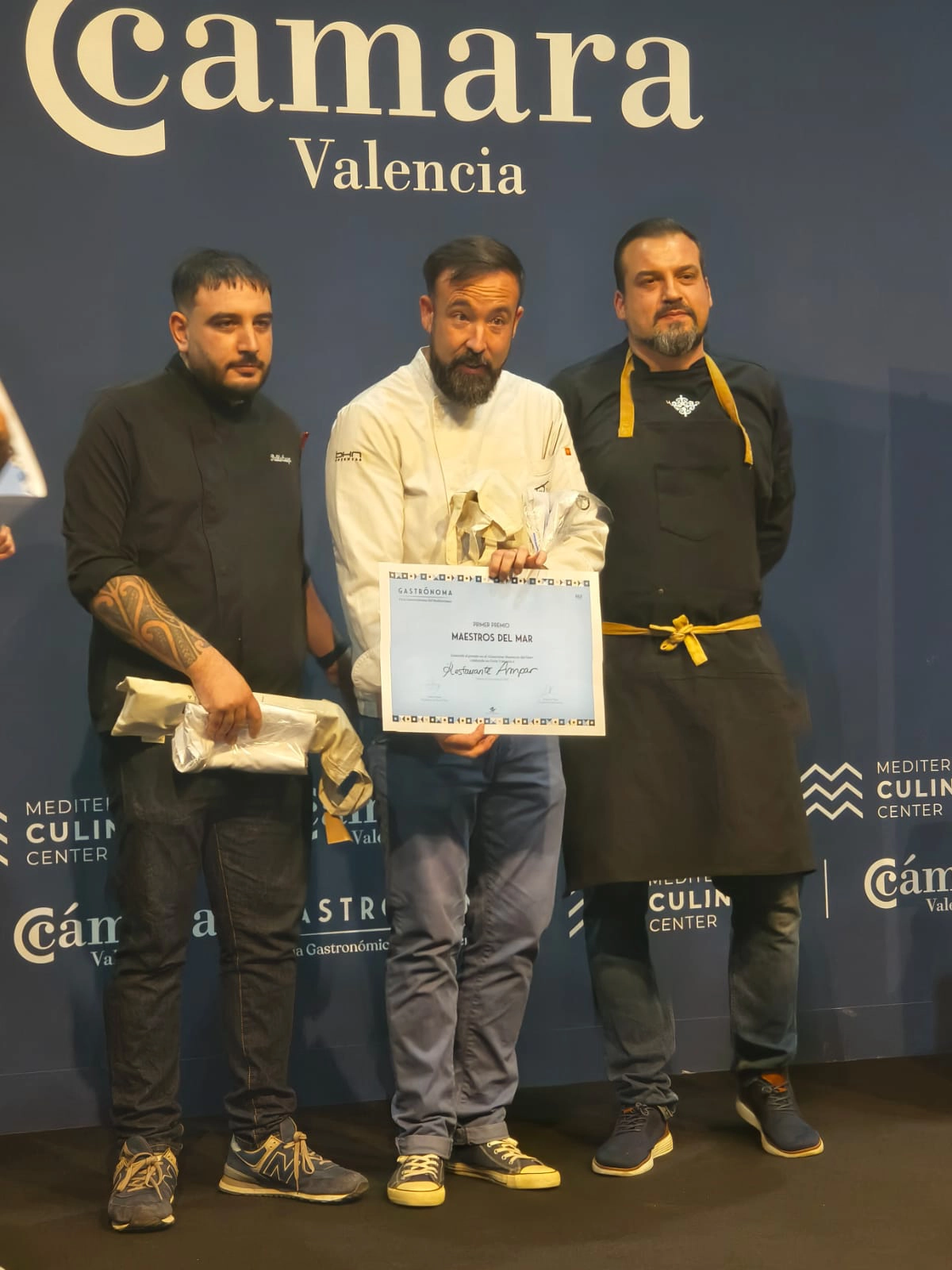 Miguel Calaforra, chef at Ampar, wins the Mediterranean REX Croaker Competition at La Noche de la Gastronom&iacute;a 2026 - Hospes Hotels