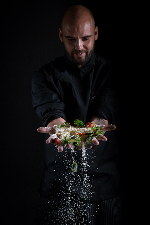 El Chef de Hospes Palau de la Mar, Carlos Julián, finalistas para representar a España en el certamen Bocuse d’Or España. - Hospes Hotels