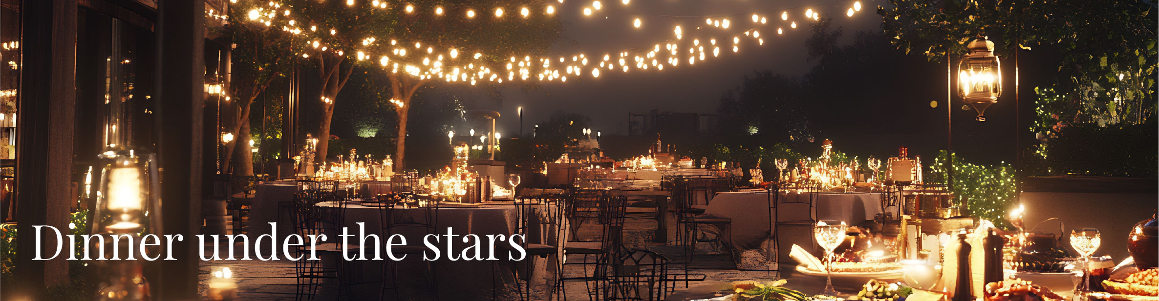Dinner under the Stars - Hospes Hotels