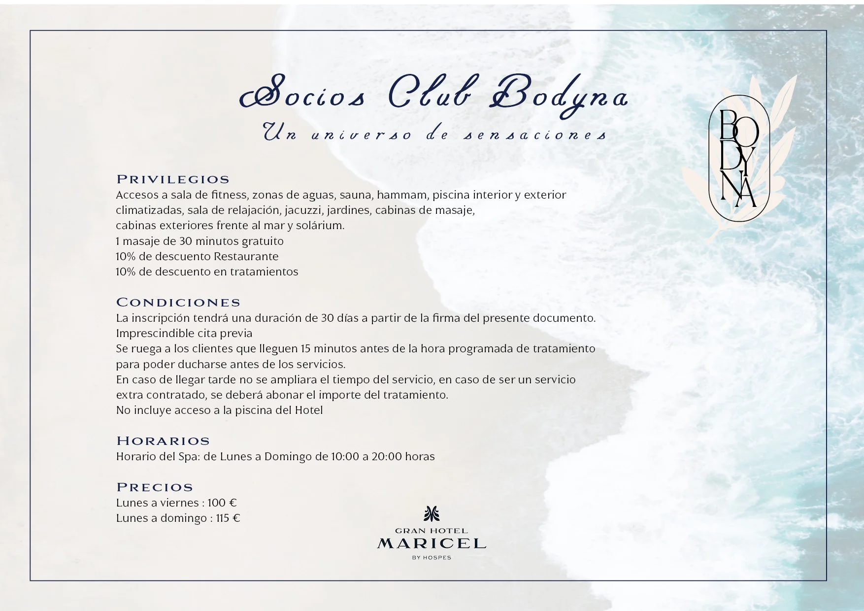 Mallorca | Socio Club Bodyna - Hospes Hotels