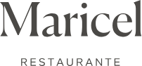 Logo &ldquo;Maricel&rdquo; con &ldquo;RESTAURANTE&rdquo; debajo