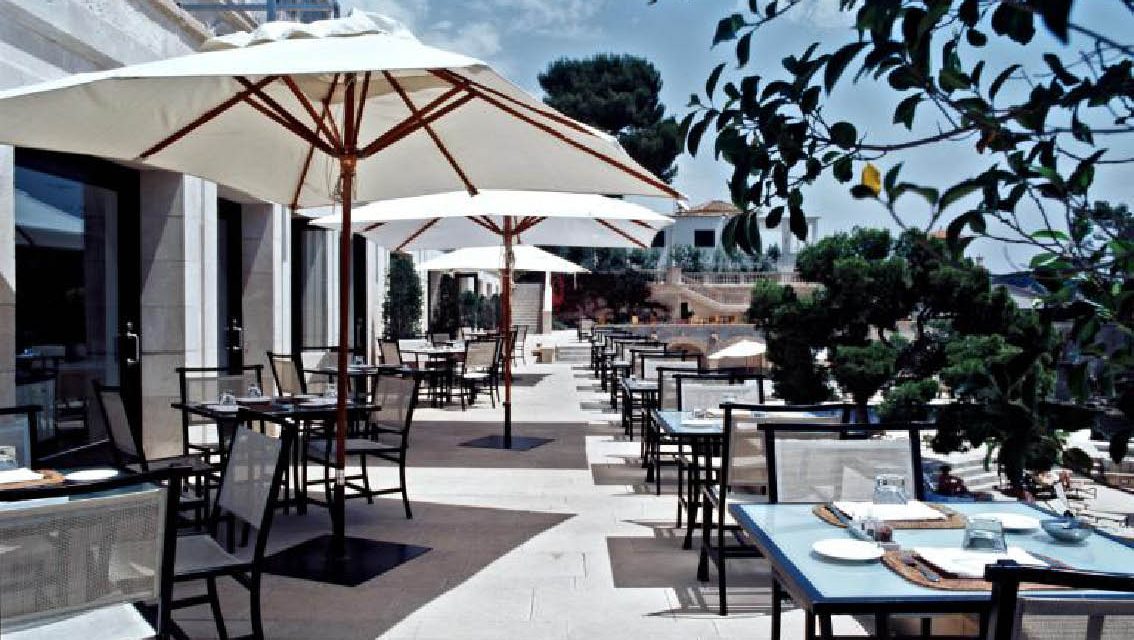 Terraza del Hotel Hospes Maricel, Mallorca