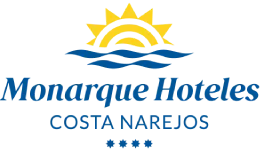 Logo de Costa Rica Skate Shop con texto &ldquo;Monteverde Hoteles&rdquo; y sol