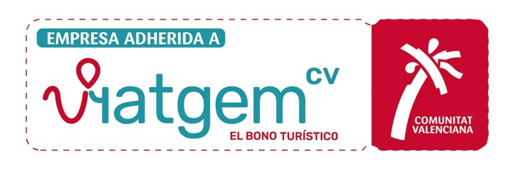 Logo &ldquo;Yatgem&rdquo; con &ldquo;El Bono Tur&iacute;stico&rdquo; y Comunitat Valenciana (CV)