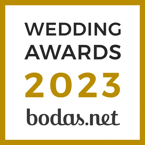 Cartel &ldquo;Wedding Awards 2023&rdquo; con &ldquo;bodas.net&rdquo; y fondo blanco