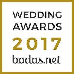 Logo &ldquo;Wedding Awards 2017&rdquo; con &ldquo;bodas.net&rdquo;