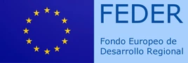 Logotipo UE y FEDER: Fondo Europeo de Desarrollo Regional