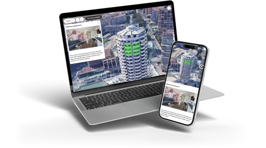 Hotel en 3D - Apartamentos San Jaime Center Suites