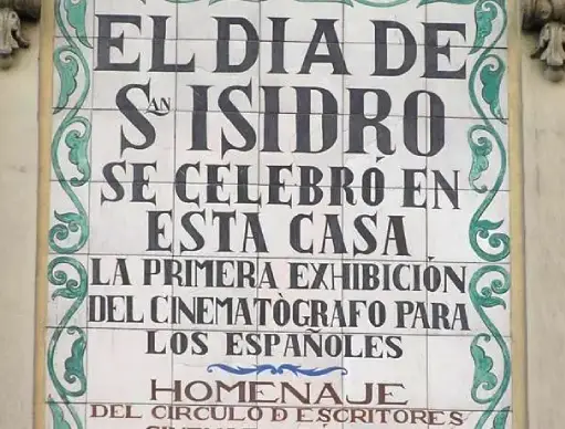 Cartel: &ldquo;El d&iacute;a de su insidro se celebre en esta casa&hellip; primera exhibici&oacute;n&hellip;&rdquo;