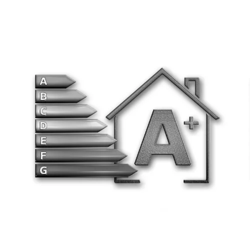 Icono de letras y casa con signo m&aacute;s, estilo 3D para educaci&oacute;n
