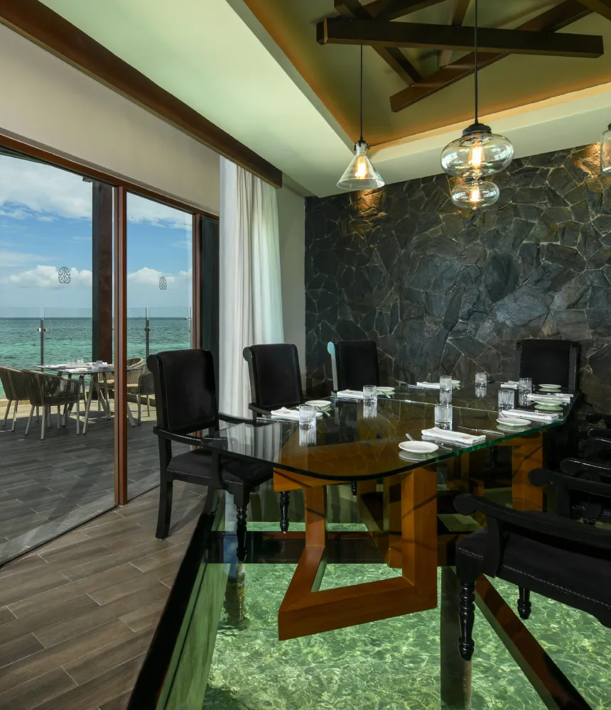 Restaurantes - Palafitos Overwater  Bungalows WE