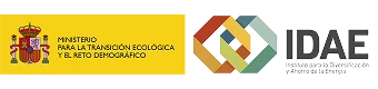 Logo del IDAL y del Ministerio para la Transici&oacute;n Ecol&oacute;gica y el Reto Demogr&aacute;fico