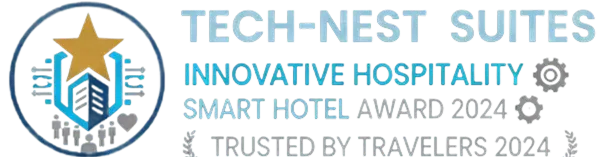 Tech-Nest Suites: Innovative Hospitality, Smart Hotel Award 2024.