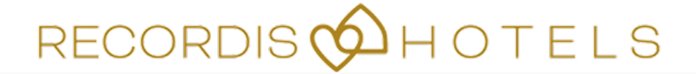 Logo de Recordis Hotels con coraz&oacute;n dorado