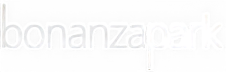 Texto &ldquo;bonanzapeak&rdquo; con letras blancas sobre fondo negro