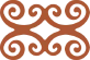Decorative floral pattern with ornate swirls and symmetrical details.