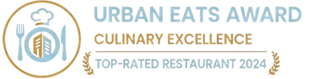 Urban Eats Award &ndash; Culinary Excellence, Top-Rated Restaurant 2014.