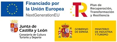 Logos institucionales: Uni&oacute;n Europea, Junta de Castilla y Le&oacute;n y Gobierno Espa&ntilde;a