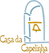 Imagem: Casa da Arca, logo com arco e texto &ldquo;Casa da Arca&rdquo;