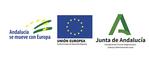 Logos de Andaluc&iacute;a, la Uni&oacute;n Europea y la Junta de Andaluc&iacute;a.