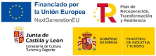 Logotipos: Financiado por la Junta de Le&oacute;n y Fondo Europeo.