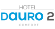 Logo de Hotel Duaro 2, inscripci&oacute;n &ldquo;HOTEL DUARO 2&rdquo;.