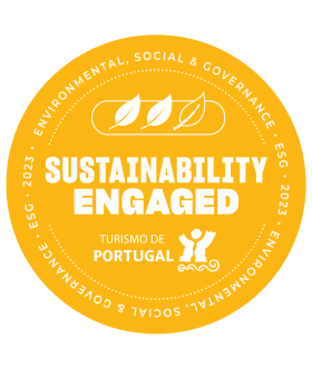Sustainability Engaged: selo Turismo de Portugal, 2023.