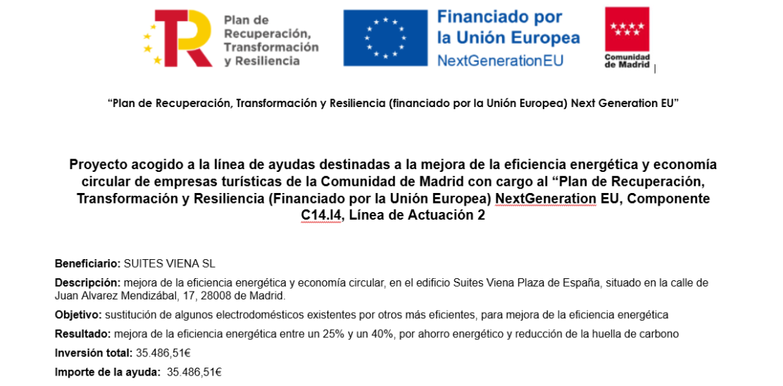 Club Signup - Suites Viena Plaza de Espa&ntilde;a Madrid