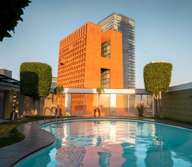 Piscine – Terrasse - Hotel Casa Blanca