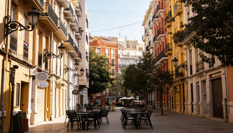 El barrio de Ruzafa se encuentra a escasos metros del hotel medium valencia