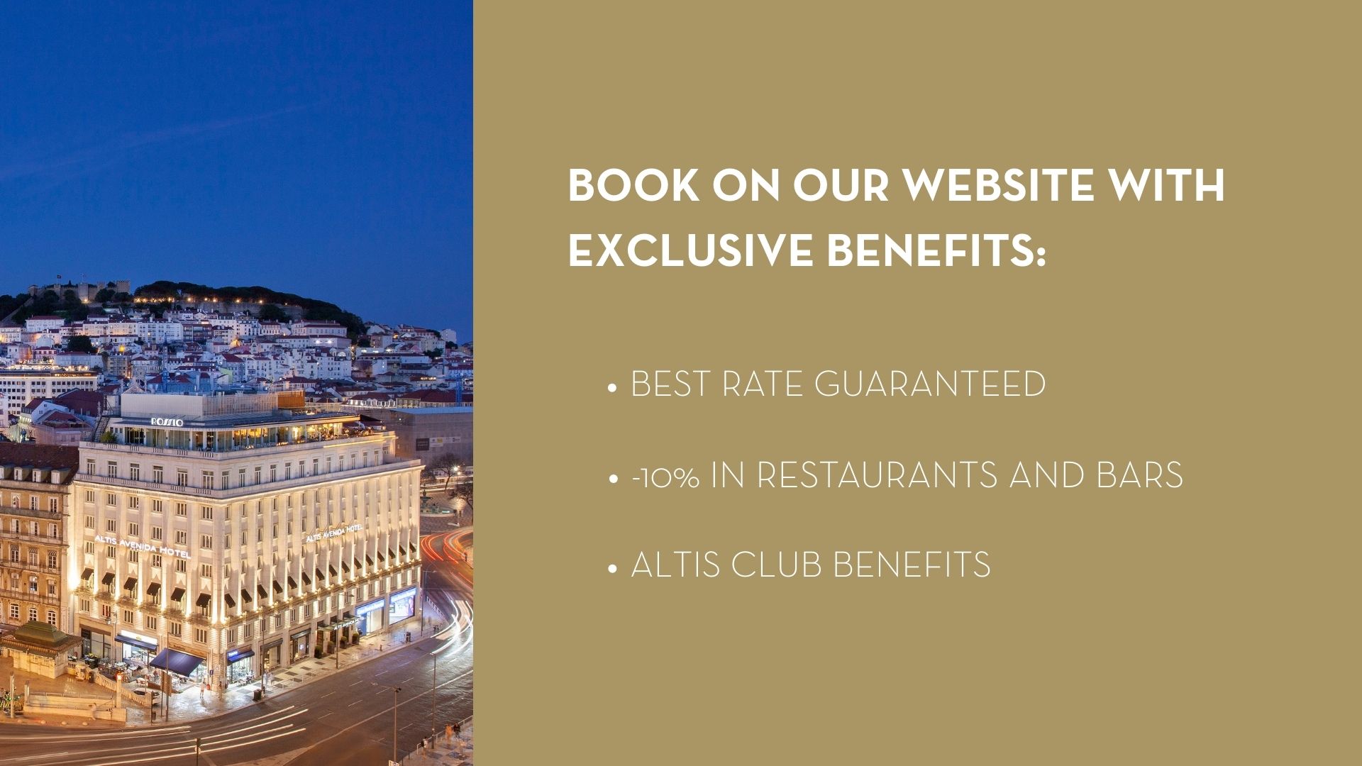 Offers - Altis Avenida Hotel - Altis Hotels