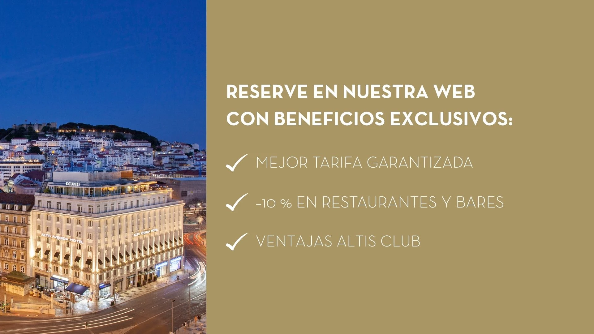 Eventos - Altis Avenida Hotel - Altis Hotels