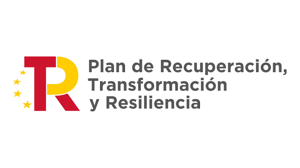 Logo del Plan de Recuperación, Transformación y Resiliencia de España.