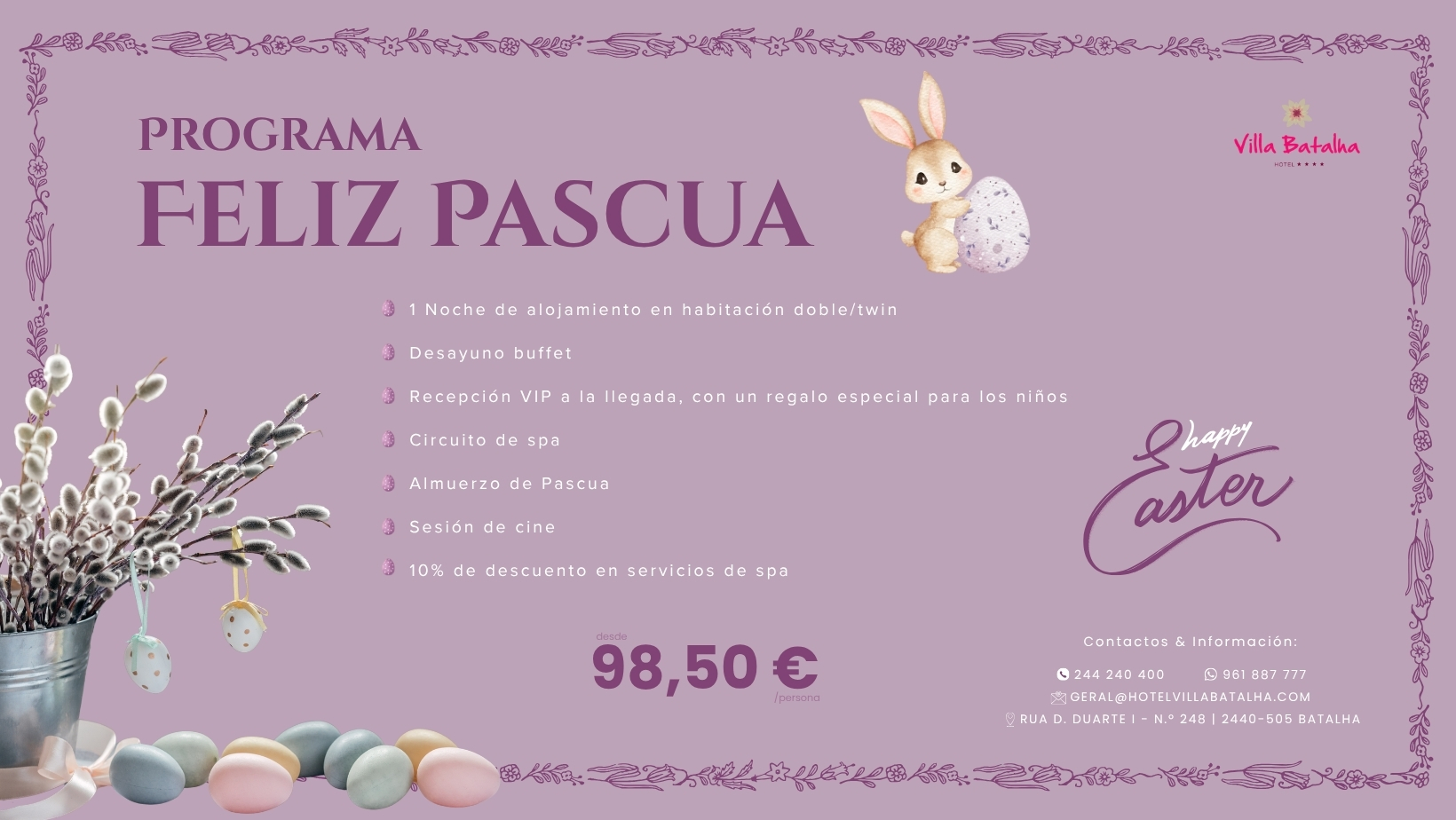 Inicio - Hotel Villa Batalha