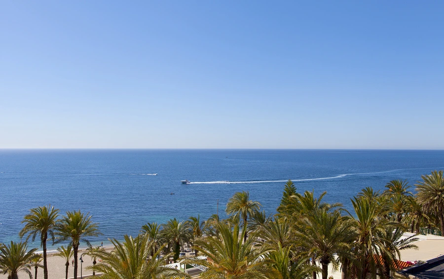 Paseo marítimo y playa de Aguadulce