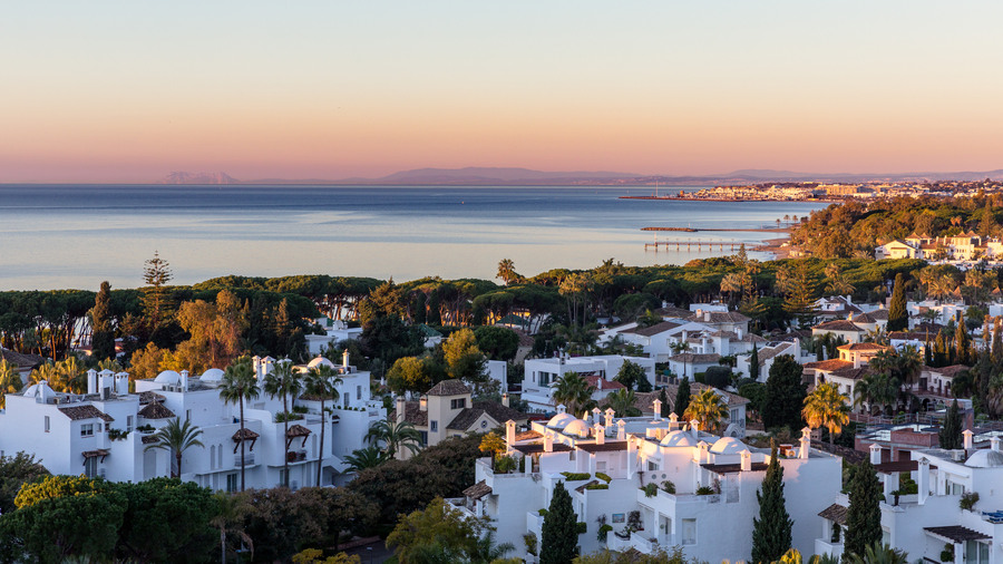 Vistas desde la azotea de Senator Marbella Hotel