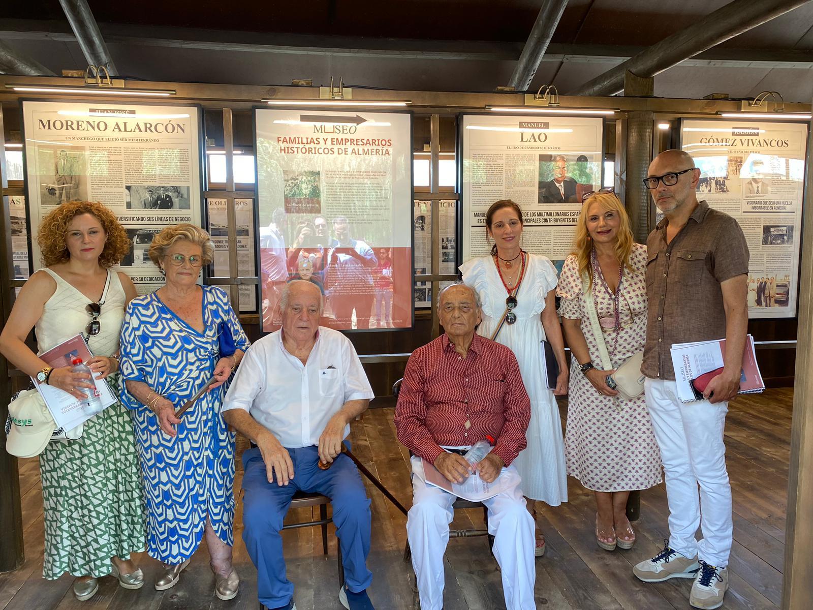 Apertura del Museo n&uacute;mero 5 en MiniHollywood Oasys con las familias homenajeadas