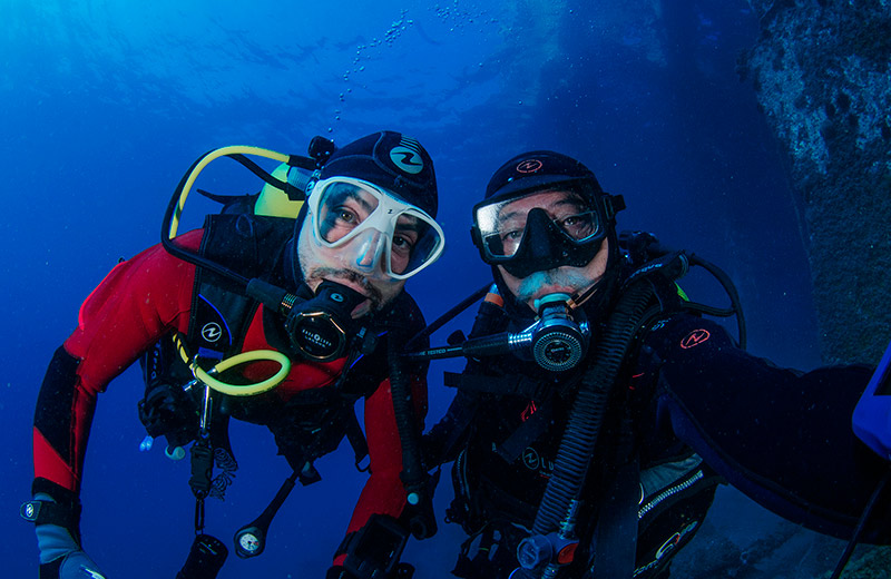 Buceo en Roquetas de Mar