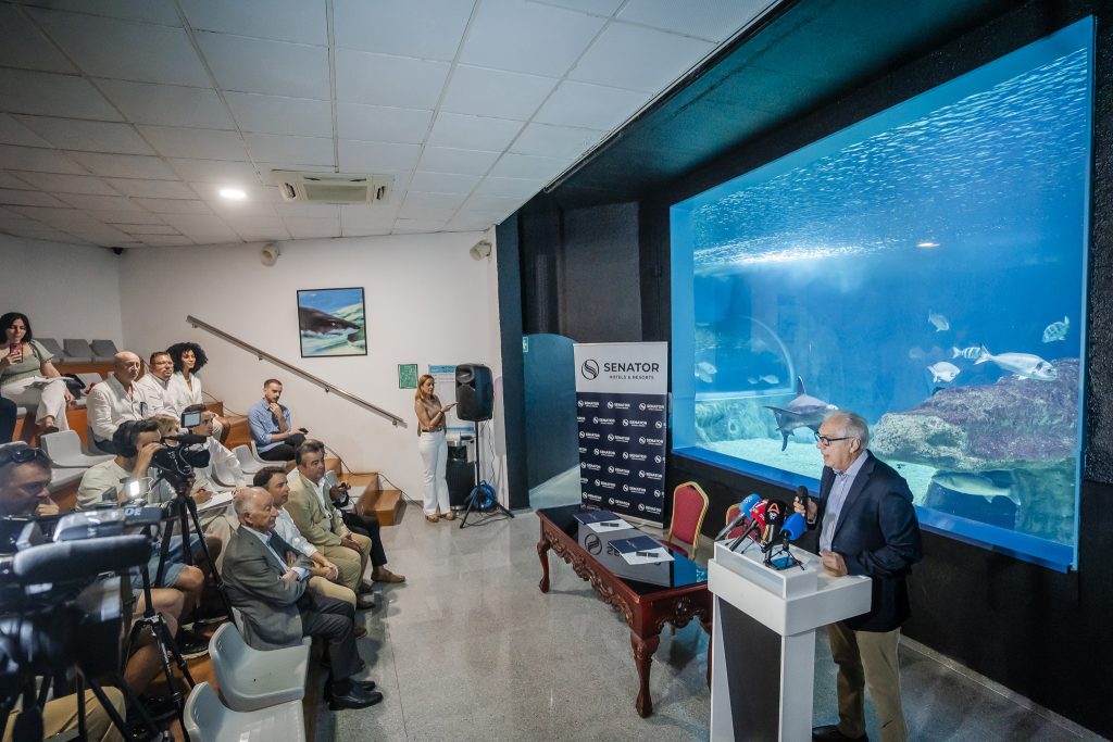 El Acuario Nacional de la Rep&uacute;blica Dominicana y el Aquarium Costa de Almer&iacute;a firman un acuerdo de cooperaci&oacute;n internacional en conservaci&oacute;n marina - Senator Hotels &amp; Resorts